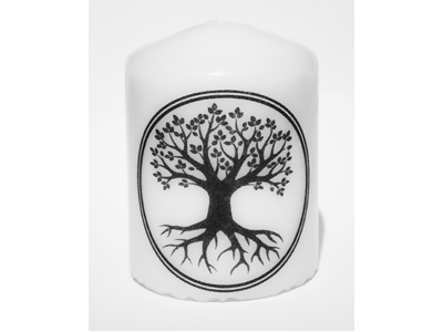 8cm Candle - Tree of Life